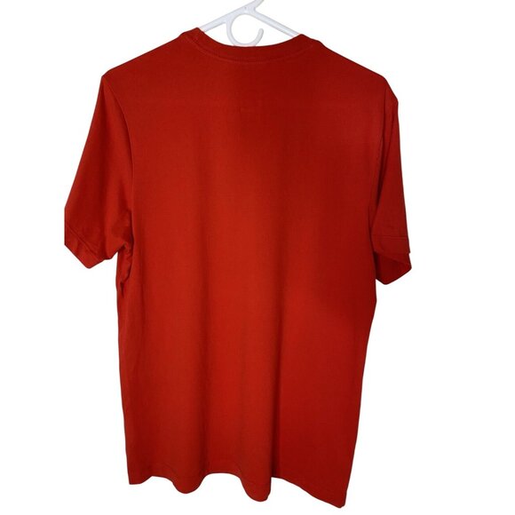 Nike Just Do It Tee Mens M Red Black White Swoosh Basketball Graphic T-Shirt - Picture 2 of 6